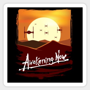 Awakening Now -TIE FIGHTERS Sticker